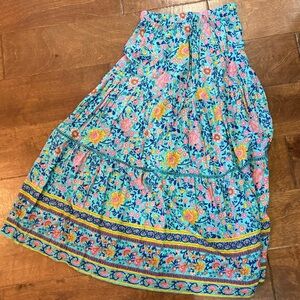 Unbranded floral maxi skirt